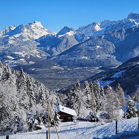 Sweet & Cosy Chalet In The Heart Of The Swiss Alps Troistorrents Buitenkant foto