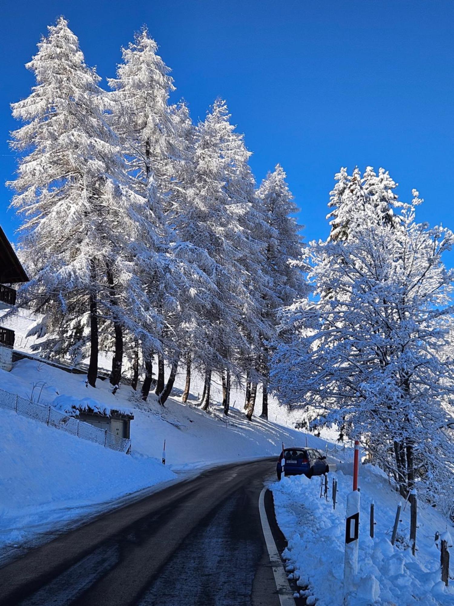 Sweet & Cosy Chalet In The Heart Of The Swiss Alps Troistorrents Buitenkant foto